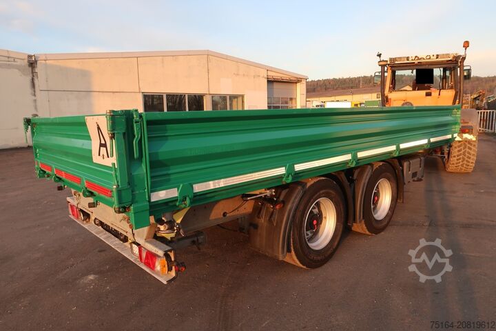 тристранен самосвален ремарке Humbaur HTK 135524 TA-BE