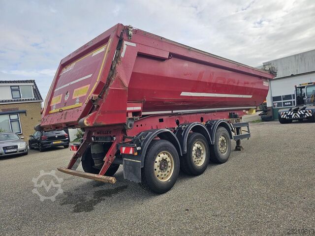 2014 MEILLER MHPS 12/27/LOSS4, STÁLSTURTUVAGN / 30 M³ / SAF-DISKABREMSUR / LYFTIÖXULL MEILLER MHPS 12/27/LOSS4, STEEL TIPPER / 30 M3/ SAF DIS...