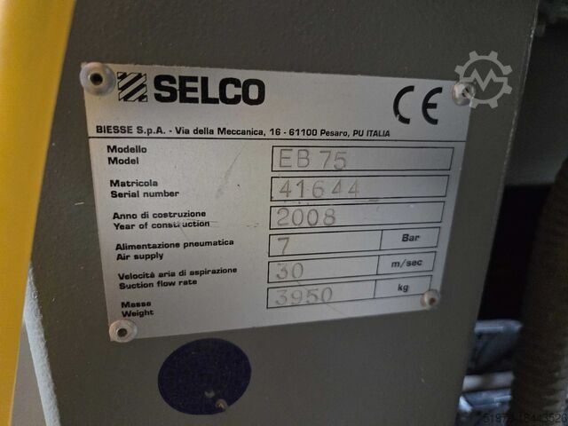 Panel testere BIESSE Selco EB75