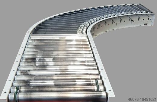 đường cong con lăn bên phải với phần thẳng Dematic 1025-90°-600-540 IR795