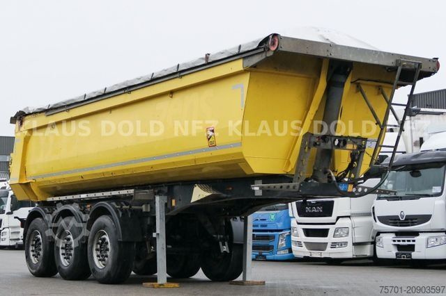 Semi-reboque basculante SCHMITZ CARGOBULL SGF S3 Kippmulde 25 m³ Plane Liftachse
