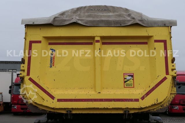 Semi-reboque basculante SCHMITZ CARGOBULL SGF S3 Kippmulde 25 m³ Plane Liftachse