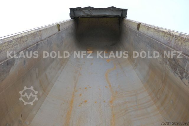 Semi-reboque basculante SCHMITZ CARGOBULL SGF S3 Kippmulde 25 m³ Plane Liftachse