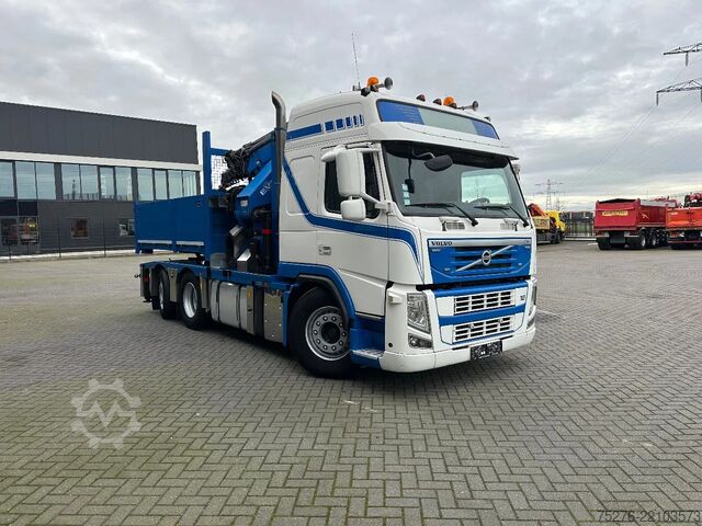 Φορτηγό γερανού Volvo FM 420 6x2 Trekker/Bakwagen HMF 4720 + Flyjib ,...