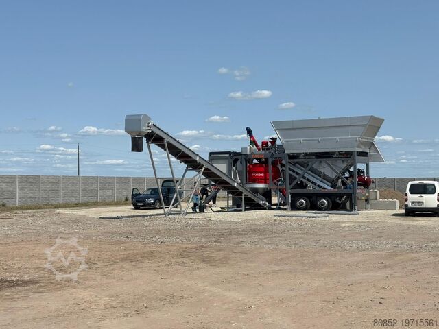 Central de mistura de betão Polygonmach Planetery mixer