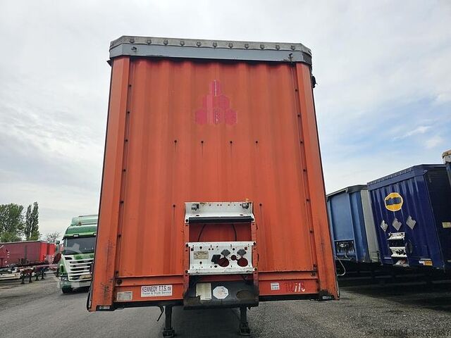Шторка боковая Krone SD27 |3 axle Mega trailer |Saf disc