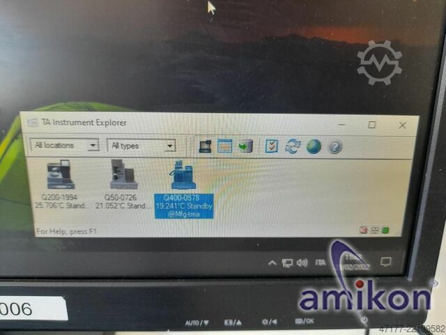 Analisa termomekanik TA Instruments TMA Q400