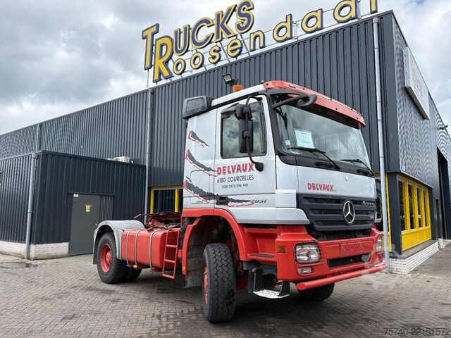 معيار SZM Mercedes-Benz Actros  2051 + 4X4 + V8 MOTOR + HYDRAULIEK + EU...