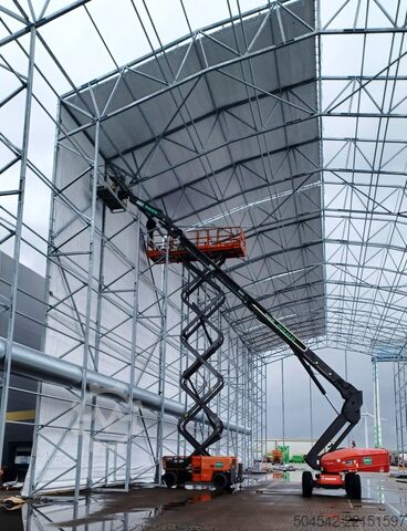 Sal inşaatı HallGruppen Zelthalle 120 Meter x 18 Meter OHNE Tuch