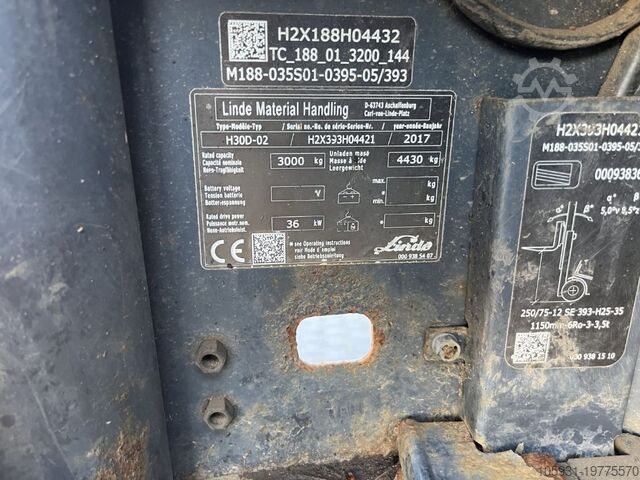 رافعات شوكية ديزل Linde H35D-02