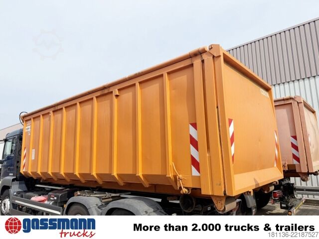 Container cu cârlig  Abrollcontainer mit hydr. Deckel ca. 27m³