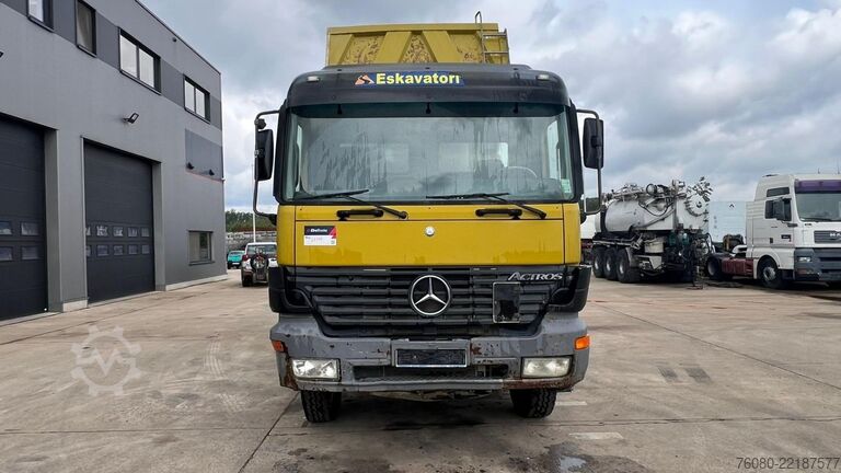 Tipper 3 côtés Mercedes-Benz Actros 4143 (EPS / LAMES / GRAND PONT / STEEL S...