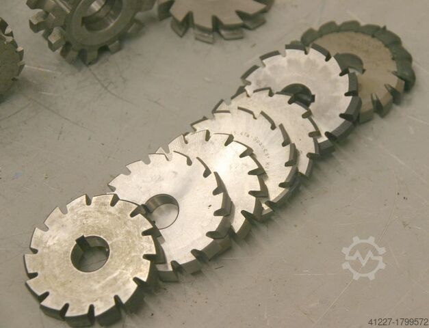 Radius cutters, 17 pieces Helios verschiedene Größen