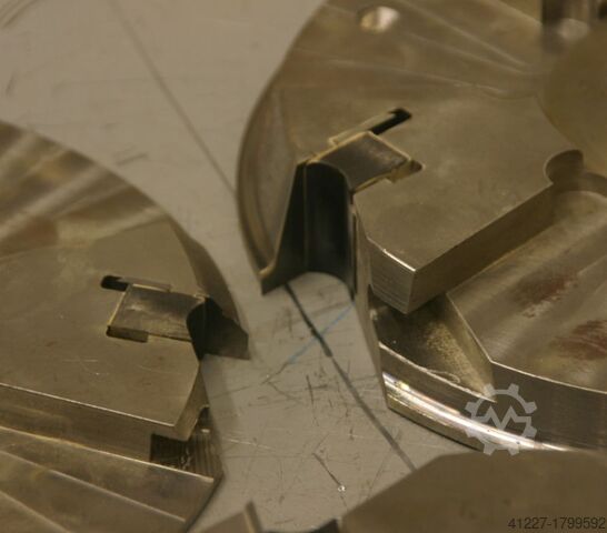 Wood router bits, 2 pieces Stahl Eigenbau