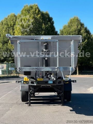 Semi-reboque basculante MEILLER Kisa 3 Achs Lift Achse Rollplane 25m³