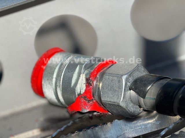 Semi-reboque basculante MEILLER Kisa 3 Achs Lift Achse Rollplane 25m³