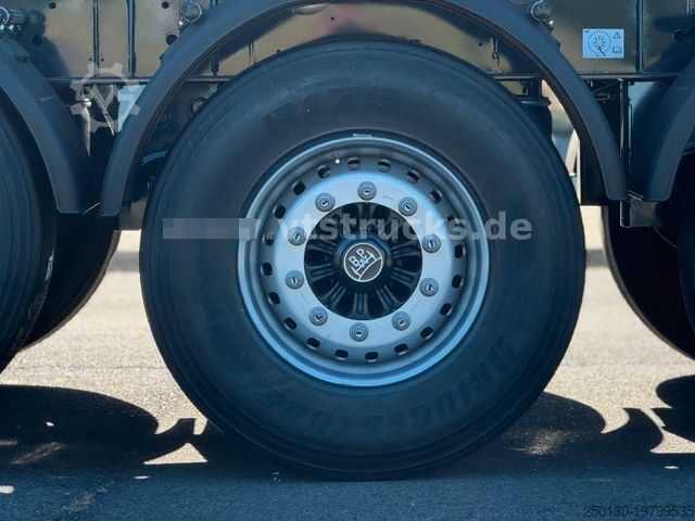 Semi-reboque basculante MEILLER Kisa 3 Achs Lift Achse Rollplane 25m³