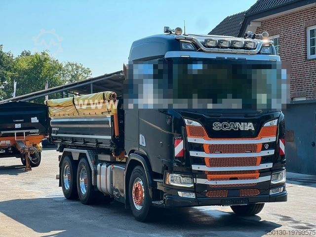 Trostrani kiperski kamion SCANIA R500 6x4 Euro 6 Schwarzmüller Dreiseitenkipper