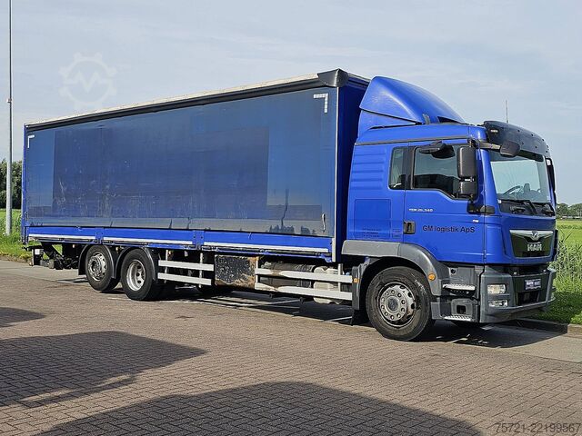 Stumdomas tentas M.A.N. 26.340 TGM 6X2-4 LL TAILLIFT