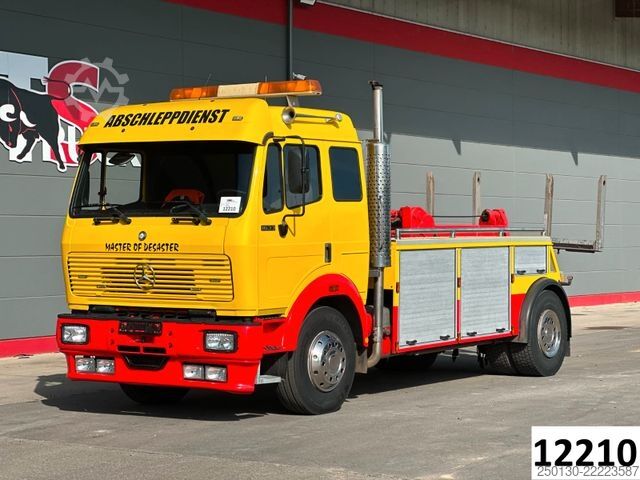 Tow truck MERCEDES-BENZ 1633  Berger Ableppwagen *vollausgestattet* TOP*
