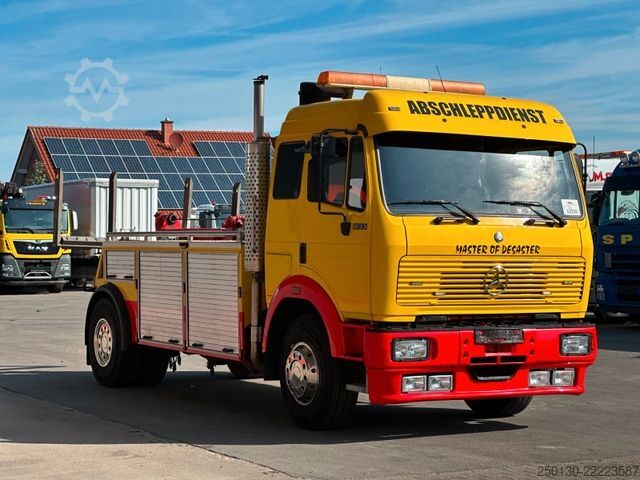 Tow truck MERCEDES-BENZ 1633  Berger Ableppwagen *vollausgestattet* TOP*