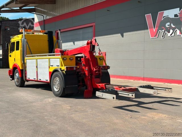 Tow truck MERCEDES-BENZ 1633  Berger Ableppwagen *vollausgestattet* TOP*