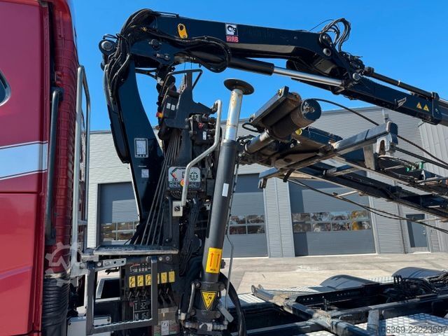 Γερανός τοποθετημένος σε φορτηγό VOLVO 8x2*6 Sawo tipper / Hiab X-DUO 102 E-2