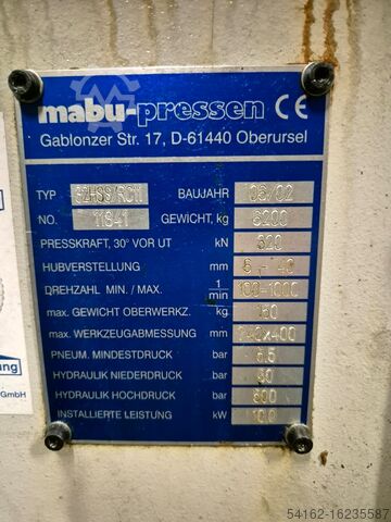 Stanzautomat Mabu 32HSS
