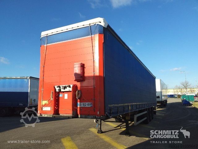 Atvira puspriekabė su tentu Schmitz Cargobull Semitrailer Curtainsider Standard