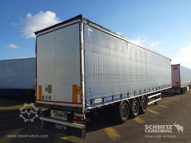 Atvira puspriekabė su tentu Schmitz Cargobull Semitrailer Curtainsider Standard