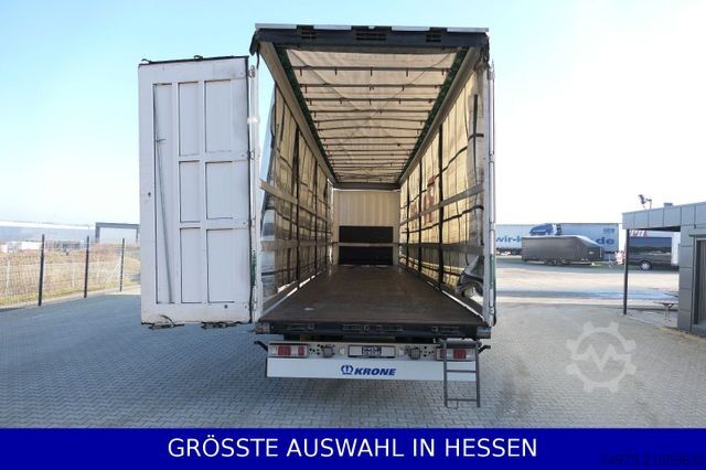 Open semitrailer with tarp KRONE Mega EX/II Code XL + Getränke ¤169.-mtl.
