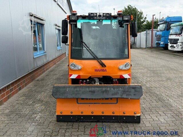 Hátíð loftrými sendibíll Multicar Hansa AZP 1003L Winter + Streuer + Schild