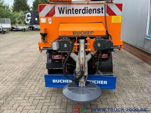 Hátíð loftrými sendibíll Multicar Hansa AZP 1003L Winter + Streuer + Schild