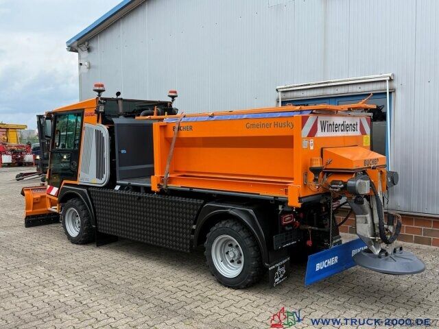 Hátíð loftrými sendibíll Multicar Hansa AZP 1003L Winter + Streuer + Schild