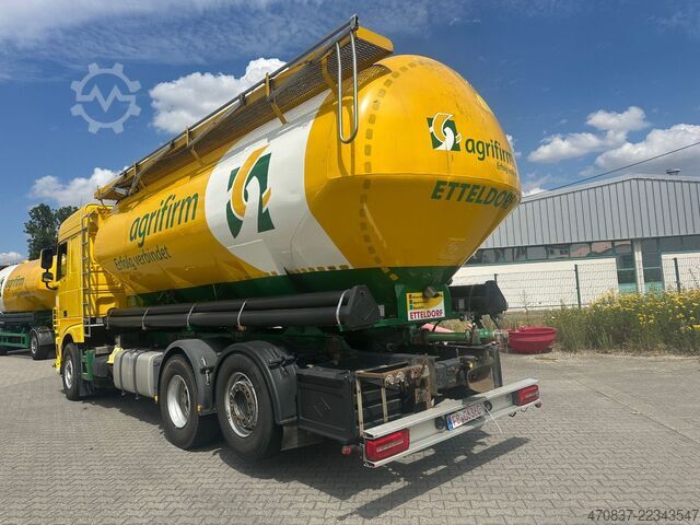 Camião cisterna DAF XF 510 6x2-4 / 4 x Kammer /Silo/Heilting 30.000L