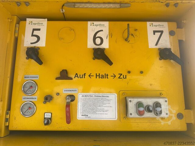 Silohaagis Heitling SDBH 31 / Silo / 3 x Kammern / 31.000 L