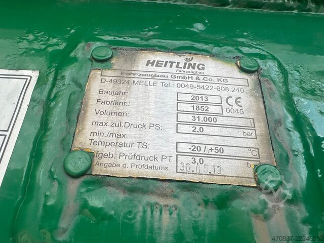 Silohaagis Heitling SDBH 31 / Silo / 3 x Kammern / 31.000 L