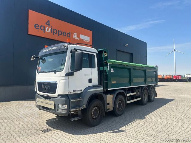 Benne MAN TGS 35.440 AJK HARDOX KIPPER (16.5m3), 8x4, MAN...
