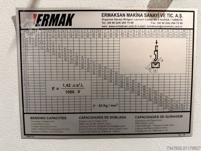 Abkant presă Ermak Power-Bend PRO 6100 x 320