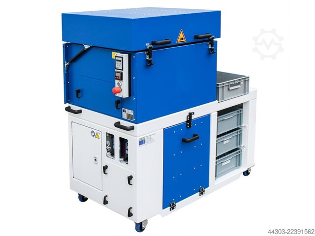 Gleitschleifanlage Eurotec TV25M Trogvibrator