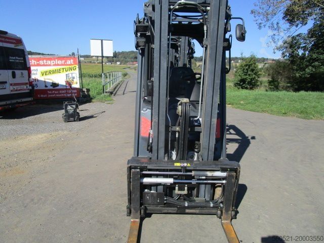 LPG Forklifts Linde H16T GAS Triplex + Zinkenversteller + Seitenschieb