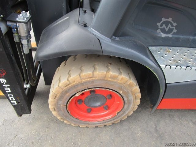 LPG Forklifts Linde H16T GAS Triplex + Zinkenversteller + Seitenschieb