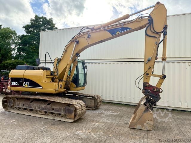 Kettenbagger CATERPILLAR 318CL / 2005 BJ / Deutsche Maschine