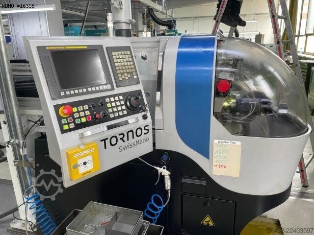 Tokarka CNC typu szwajcarskiego TORNOS SWISSNANO 4