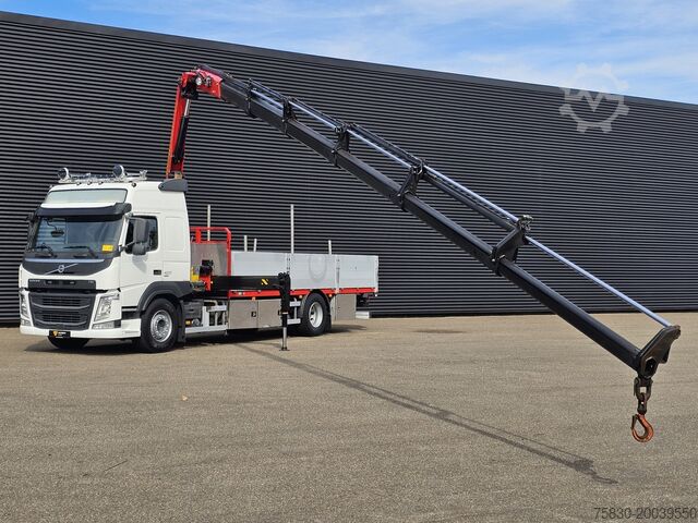 Camion-grue Volvo FM420 4x2 / PALFINGER 18502 - 17 mtr / CRANE / ...