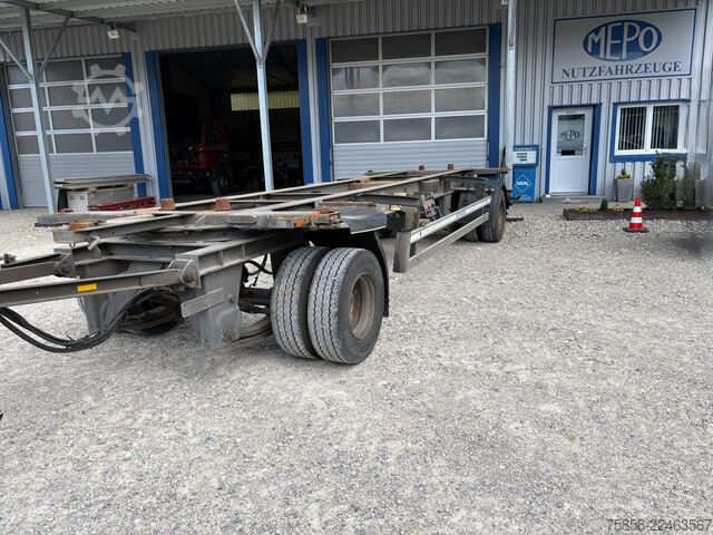 Swap chassis trailer SOMMER Verzinkte Lafetten Zwillingsreifen 17,5