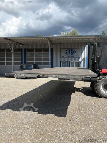 Intercambiar cuerpo abierto x Verzinkte Baustoff Plattform 7,82m