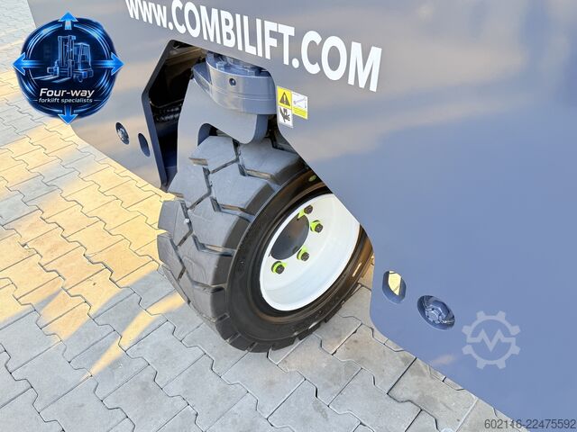 Empilhadeira multidirecional Combilift C5000 XL GAS TRIPLEX 6920 FORK POSITIONE