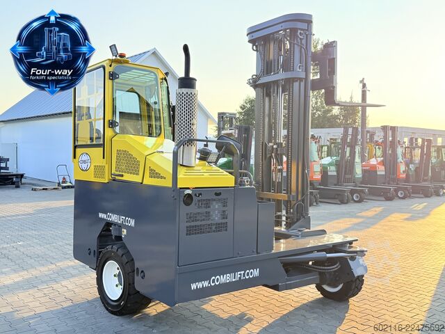 Empilhadeira multidirecional Combilift C5000 XL GAS TRIPLEX 6920 FORK POSITIONE