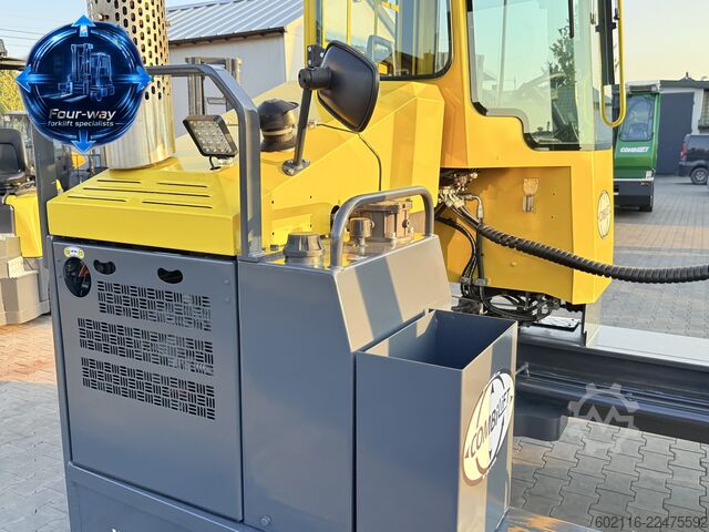 Empilhadeira multidirecional Combilift C5000 XL GAS TRIPLEX 6920 FORK POSITIONE